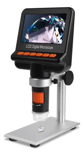 Microscopio Digital Lcd Con Polarizador, Microscopio Electr.