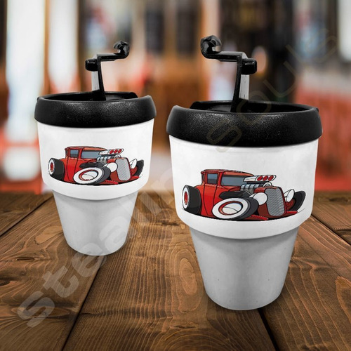 Vaso Termico Café | Hot Rod #350 | Rat Clay Smith Mooneyes