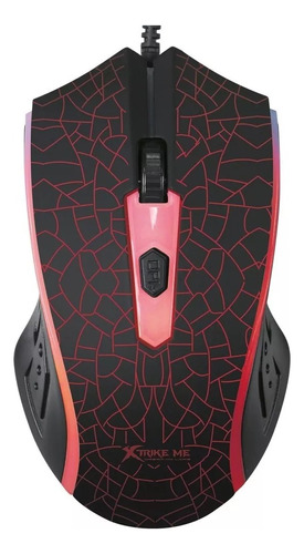 Mouse Gamer Xtrike Me Retroiluminado 1200 Dpi Gm 206 Luces