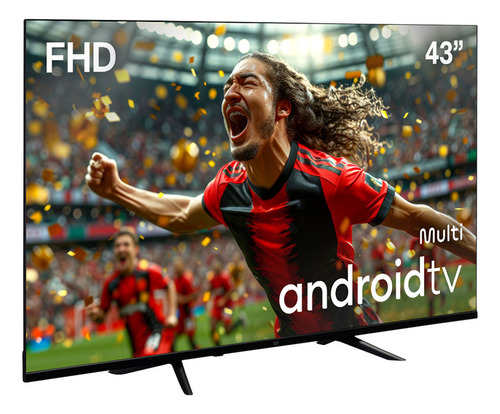 Smart Tv Dled 43 Full Hd Multi Essencial Android 11 3hdmi
