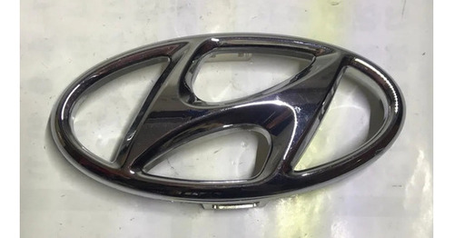 Emblema H Grade Frontal - Hyundai Hb20x 2016