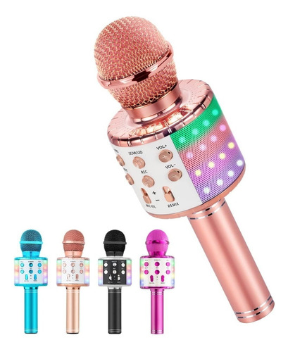 Karaoke Microphone For Kids Singing Milerong 5 In 1 Wireless