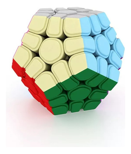 Cubo Mágico Megaminx 3x3 Magnético Moyu Meilong Stickerles