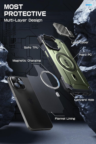 Funda De Celular Supcase Para iPhone 15 Pro Max
