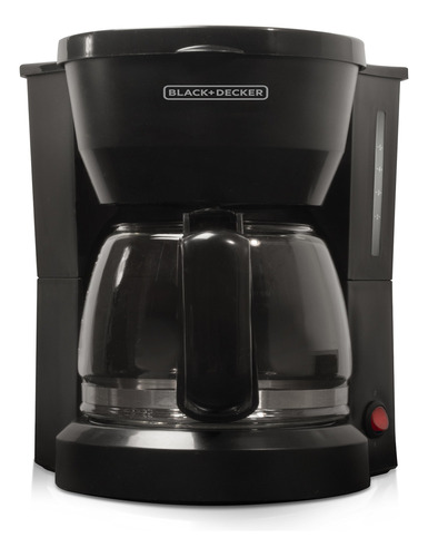 Cafetera Black+decker De 5 Tazas, Negra, Dcm600b