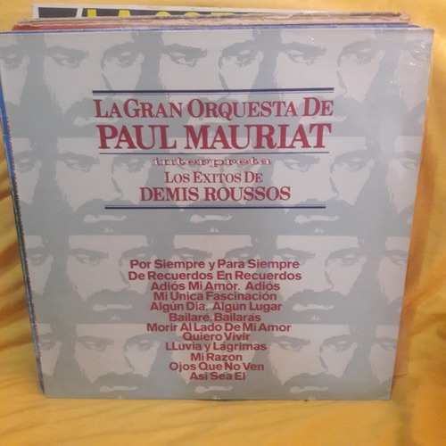 Vinilo Paul Mauriat Interpreta Exitos De Demis Roussos O2