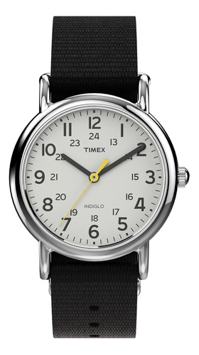 Reloj Timex Weekender Para Mujer De 31 Mm, Caja Plateada, Es