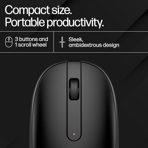 Mouse Hp 240 Bluetooth®, Lock On Com Conectividade Sem Fio B