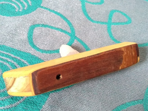 Imagen 5 de 5 de Ocarina Tono Medio De Madera Muy Buena Envío Incluido
