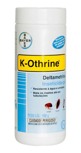 3 K-othrine Em Pó 100g Mata Formigas, Mata Baratas E Pulgas