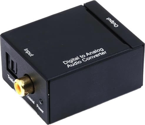 Convertidor Audio Digital Coaxial Toslink A Rca Analógico
