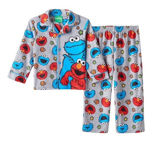 Pijama Invernal Elmo Para Niños