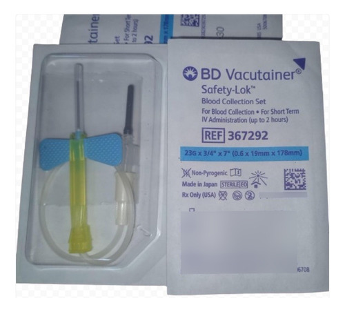 Butterfly Mariposa Bd Vacutainer 23g