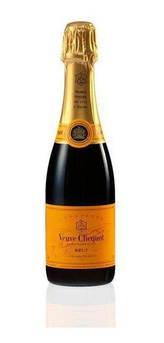 Champagne Veuve Clicquot Brut 375ml - Meia Garrafa