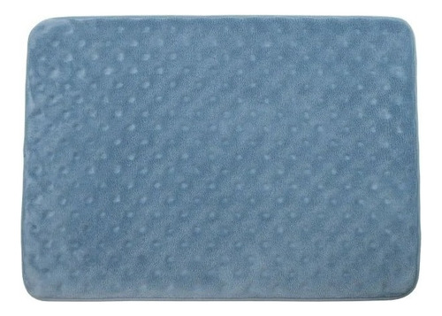 Tapete De Baño Petroleo - Estandar Color Azul
