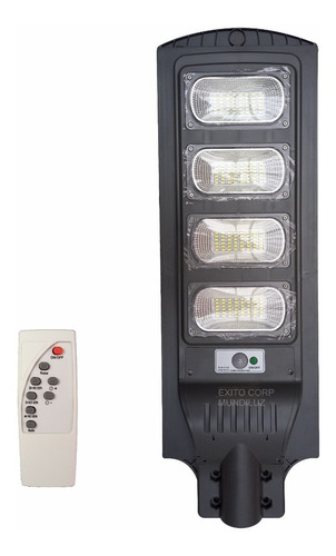 Imagen 6 de 10 de Lámpara Solar De Alumbrado Público 100w X 3 Unidades