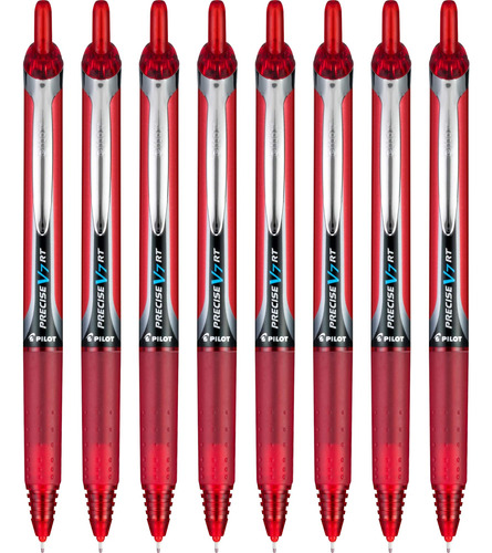 Lapiceras Ballpoint Pilot Set 8 U Red2