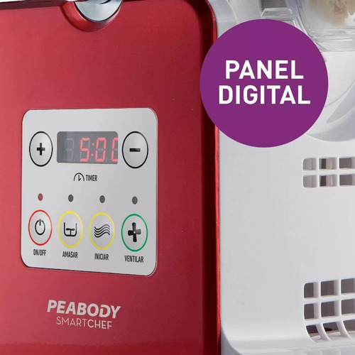 Fabrica De Pastas Peabody Pe-mp001r 300gr 6 Accesorios P1