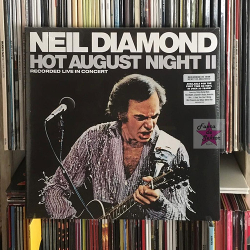 Vinilo Neil Diamond Hot August Night Ii 2 Lps Eu Import.