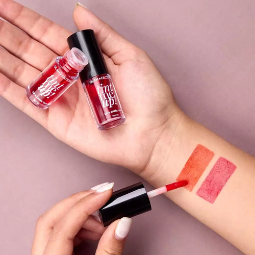 Glam Factor Tint Me Up Set De Tintas Para Labios Y Mejillas