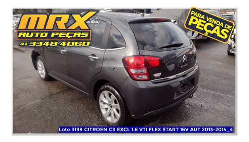 Sucata Citroen C3 Excl 1.6 Vti Flex Start 16v Aut 2014 Pecas