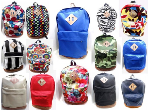 Bolso Morral Universidad Colegio Estilo Jansport Totto Azul