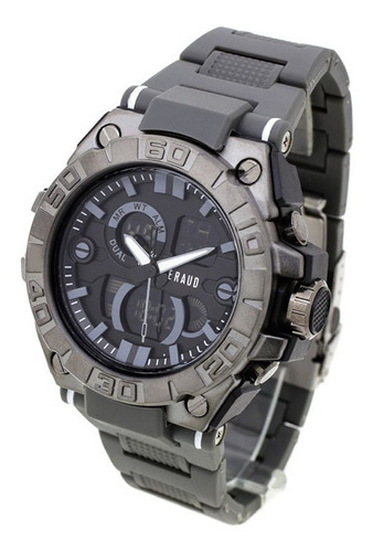 Reloj Hombre Feraud 5545 Analógico Digital Wr50 Crono Alarma