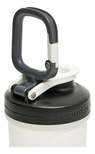 Shaker Contigo 20 Oz (591 Ml) Azul Y Blanco Con Sujetador