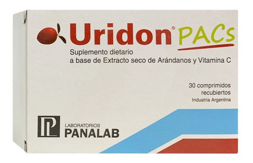 Uridon Pacs Comprimidos Recubiertos X 30 Sabor Neutro