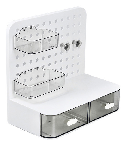 Organizador De Escritorio De Tablero Perforado Simple