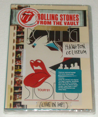 The Rolling Stones From The Vault Hampton Dvd Sellado Kktus