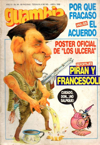 Revista Guambia 44 - Revista De Humor De Uruguay