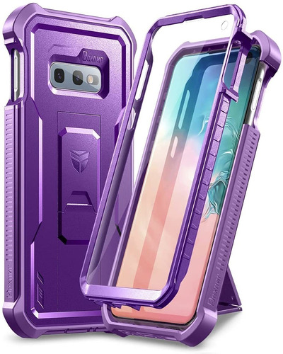 Funda Para Samsung Galaxy S10e, Violeta/resistente/soporte