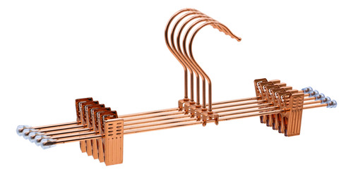 100 Cabide Metal Com Presilha Rose Gold