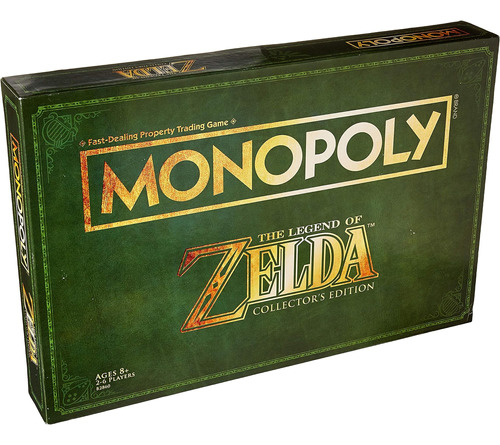 Monopoly Legend Of Zelda Edición Coleccionista Juego De Mesa