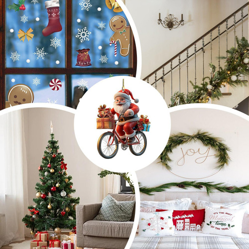Adornos De Santa Para Árbol Adornos De Santa Para Árbol De N