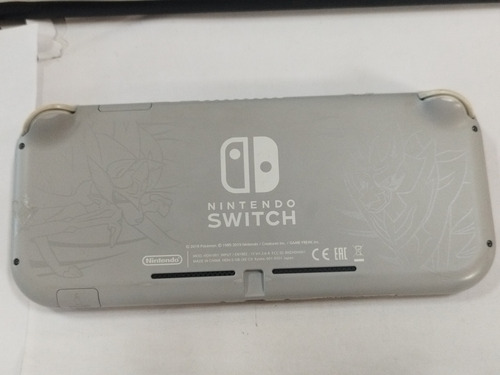 Console Nintendo Switch Lite Sword Shield Zacian E Zamazenta Cinza
