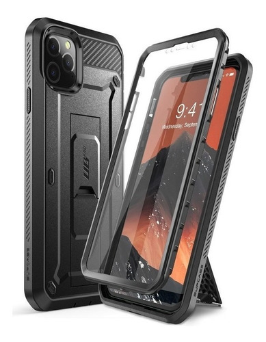 Case Supcase Para iPhone 11 Pro Max 6.5 Protector 360° Negro