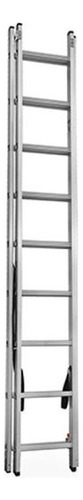 Escalera De Aluminio Convertible 9 X 2 Gradas De 4.24