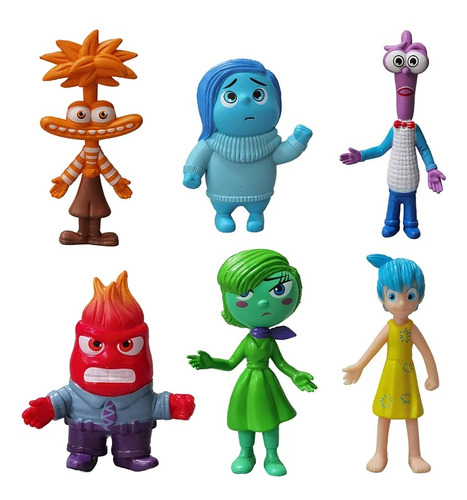 Bonecos Divertidamente 2 - Kit Com 6 Personagens