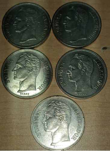 Monedas 5 Bolivares