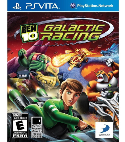 Ben 10 Galactic Racing Ps Vita Midia Fisica