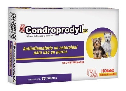Condroprodyl 25 Mg 20 Tabs Carprofenodolor E Inflamación