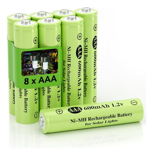 Batería Recargable Ni-mh Aaa 1.2 V Para Luces Solares