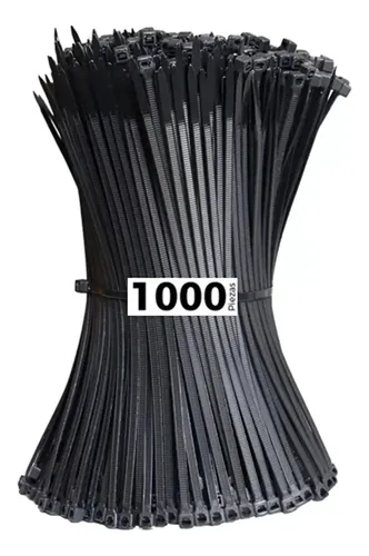 Cinchos de Plástico Taikula para Cables y Jardín, 1000 Piezas de 15 cm x 2.5 mm