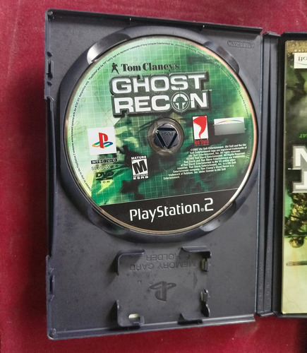 Tom Clancy's Ghost Recon ( Playstation 2 Ps2 ) 10v \(^o^)/ (Usado)