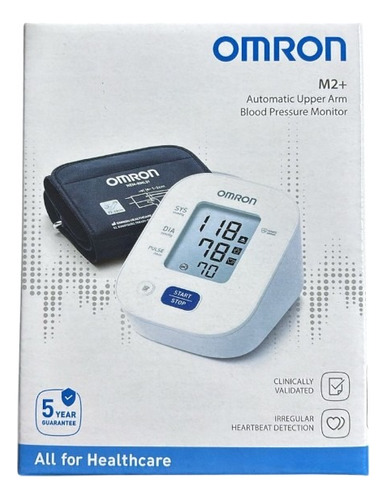 Omron M2+ Monitor De Presión De Brazo Hem-7146-e Color Blanco