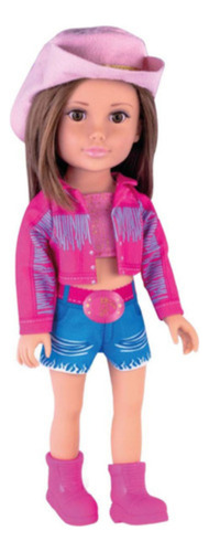 Boneca Cowboy Country Style Com Chápeu E Botas - Supertoys