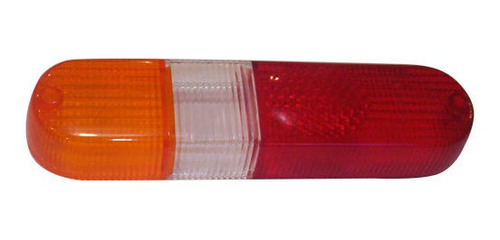 Plastico De Faro Tripe Combinado Rojo-cristal-amba