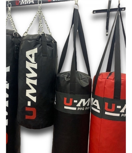 Bolsa Boxeo Umma 1,20 Mts Mma Box Kick Universomma Blanca